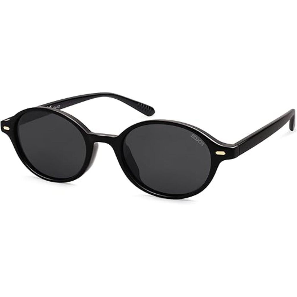 Trendy Polarized Sunglasses for Men and Women Small Oval Retro SJ2611